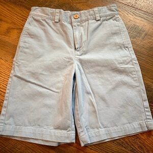 Vineyard Vines Sky Blue Flat Front chino Shorts sz 10
